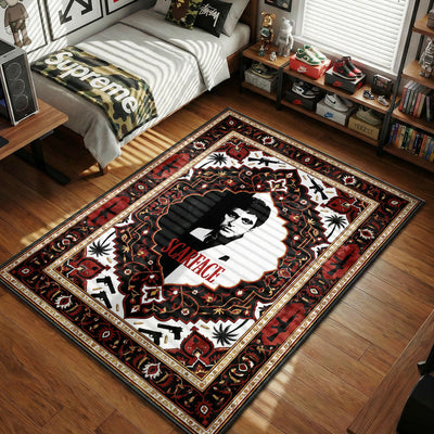 Tony Montana Miami Syndicate Rug - Scarface Room Mat