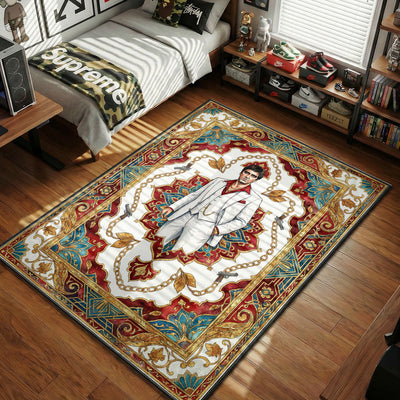 Tony Montana White Suit Rug - Scarface Room Mat