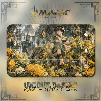 Toph Meadow Avatar Playmat - MTG Magic Mat