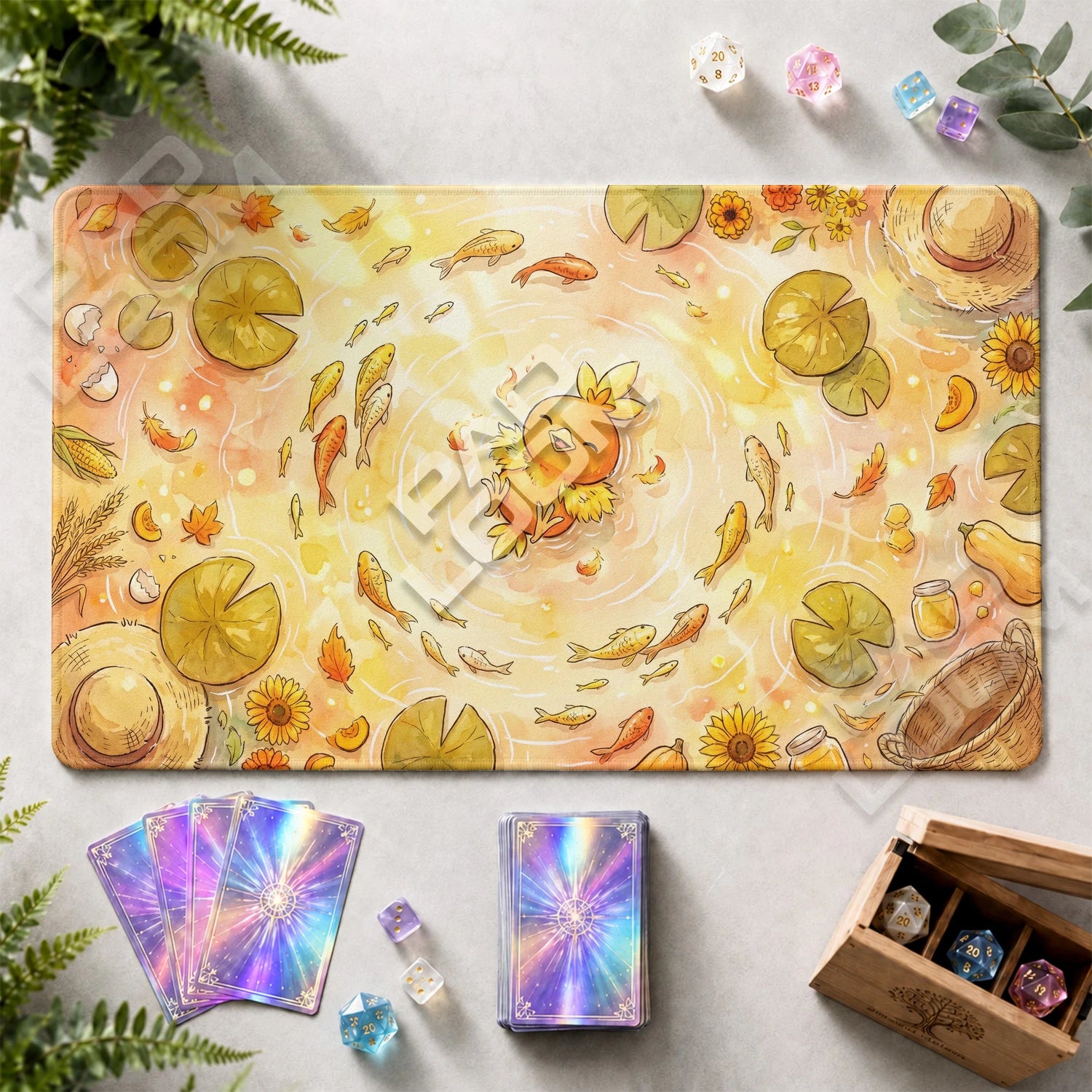 Torchic Harvest Playmat - Pokemon TCG Mat - view 2