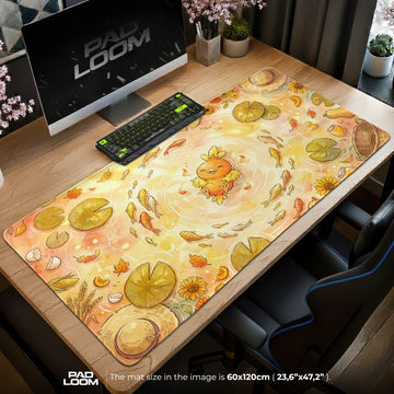 Torchic Harvest Pond Mouse Pad - Pokemon Desk Mat