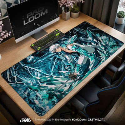 Toshiro Hitsugaya Mouse Pad - Ice Dragon Anime Desk Mat
