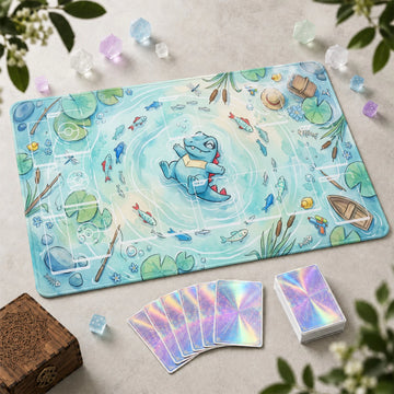 Totodile Summer Playmat - Pokemon TCG Mat