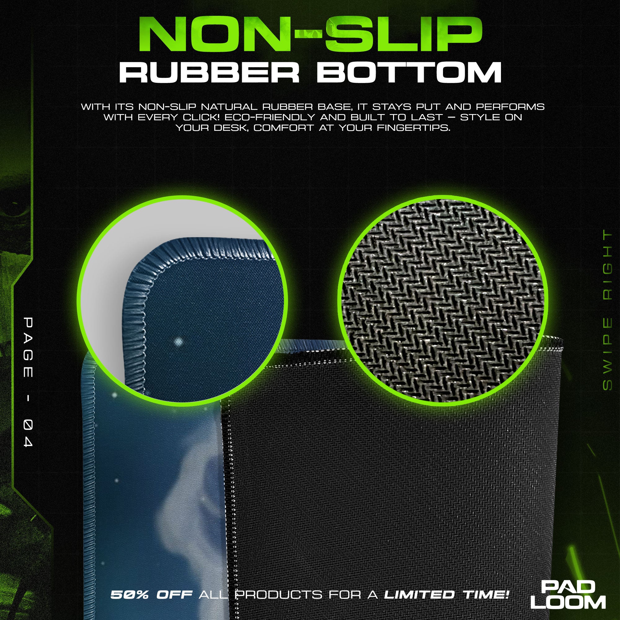 Totoro Forest Dance Mouse Pad - Studio Ghibli Anime Desk Mat