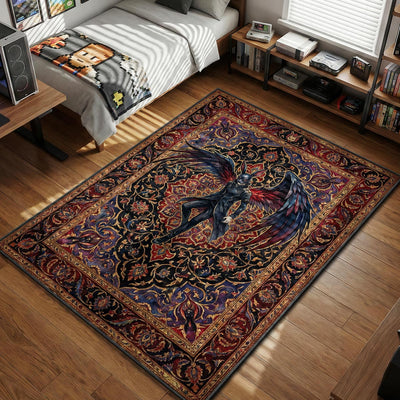 Touka Kirishima Winged Rabbit Rug - Tokyo Ghoul Chair Mat