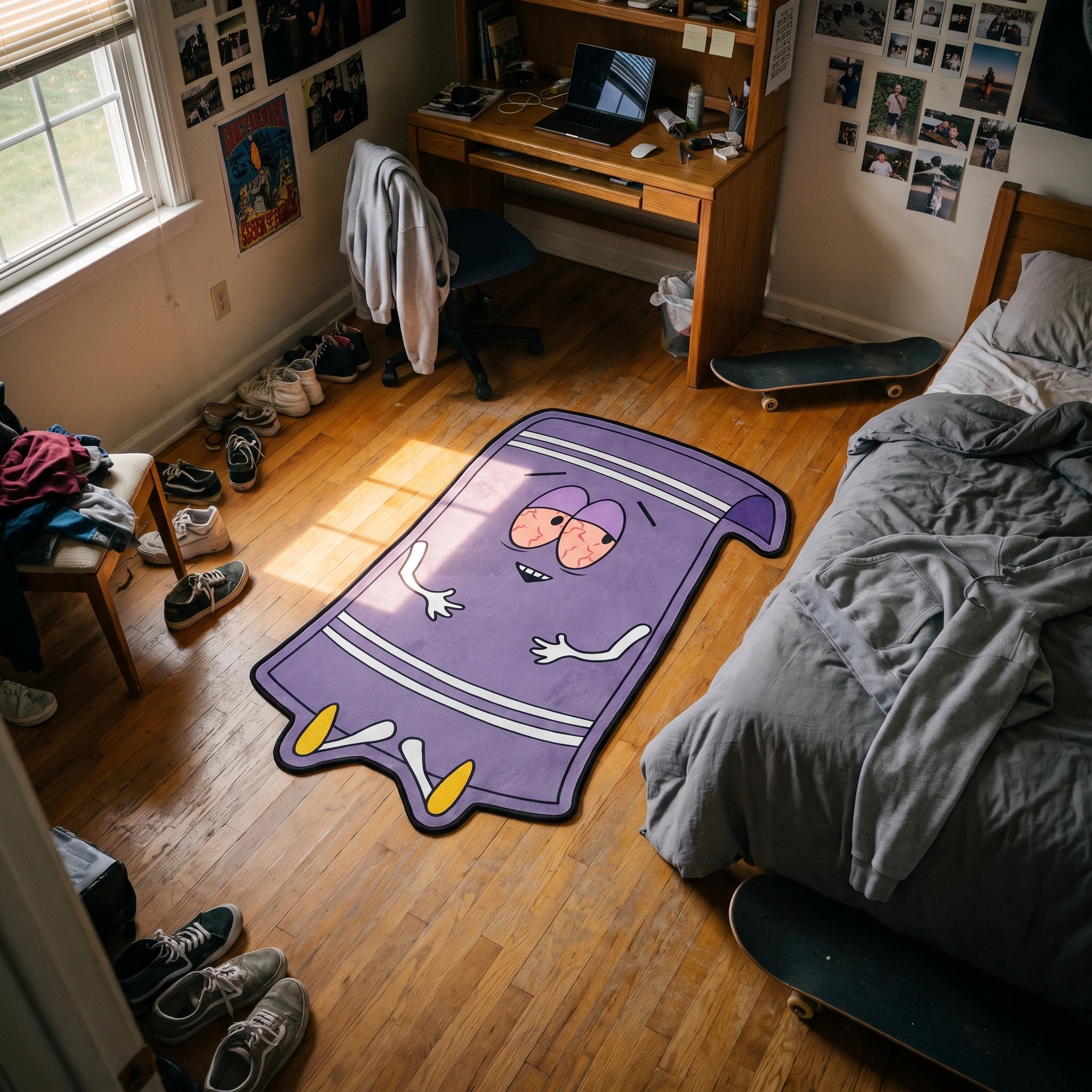Towelie Rug - Shaped Cartoon Area Rug