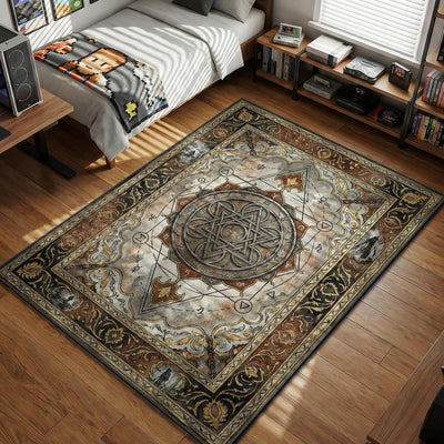 Transmutation Circle Rug - Fullmetal Alchemist Chair Mat