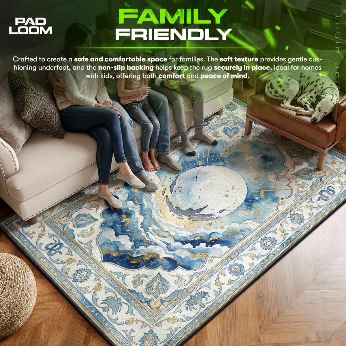 Traveler Celestial Light Rug - Destiny 2 Chair Mat