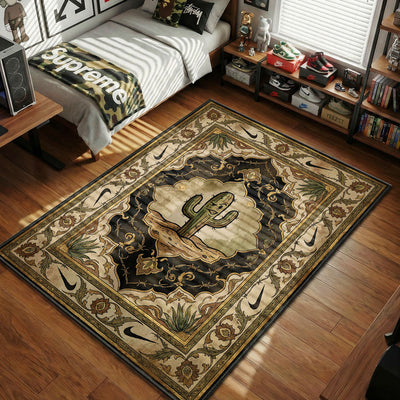 Travis Scott Cactus Jack Desert Rug - Sneakerhead Floor Mat