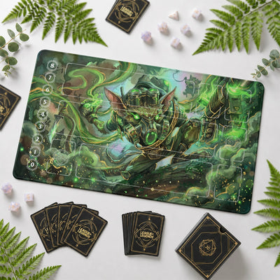 Twitch Pyro Playmat - LoL Riftbound TCG Mat