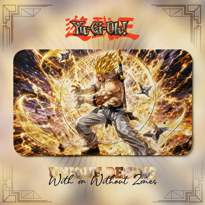 Tyler the Great Warrior Valor Playmat - Yugioh Mat