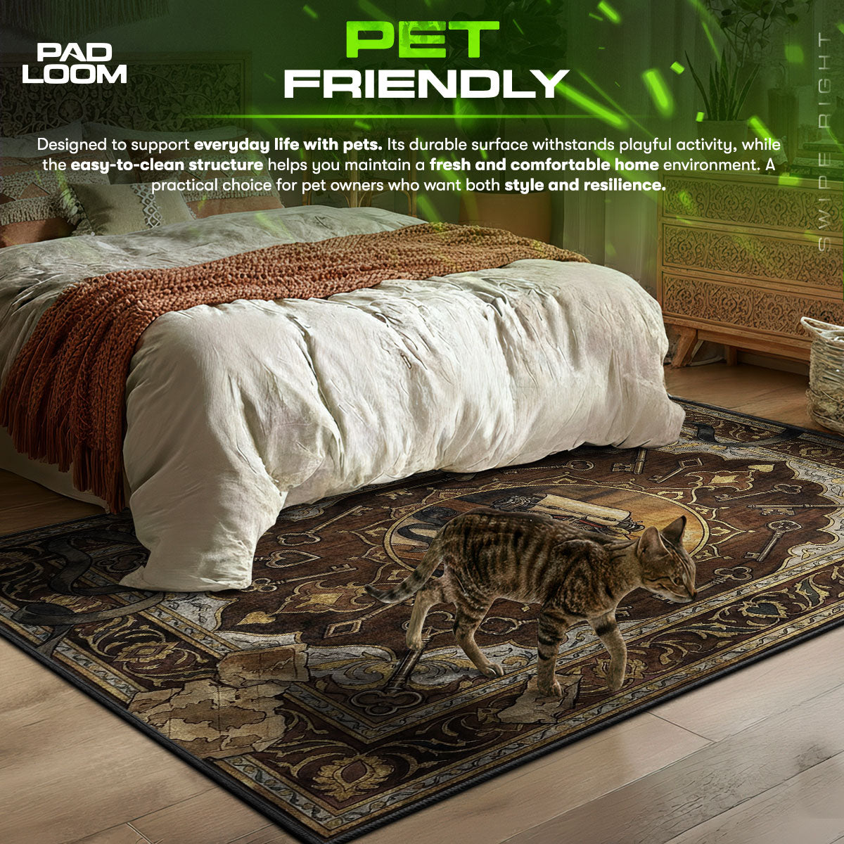 Typewriter Save Room Rug - Resident Evil Chair Mat