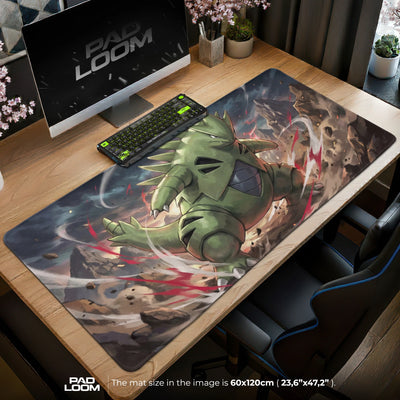 Tyranitar Sandsturm-Rampage Mauspad - Pokémon Schreibtischunterlage
