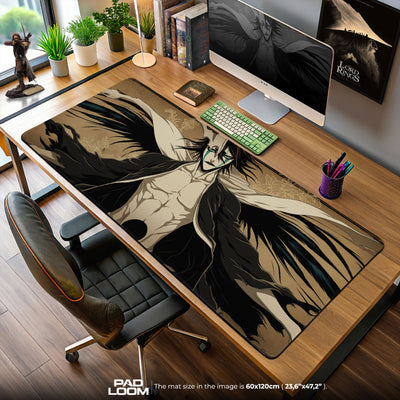 Ulquiorra Resurrection Mouse Pad, Bleach Anime Gaming Desk Mat