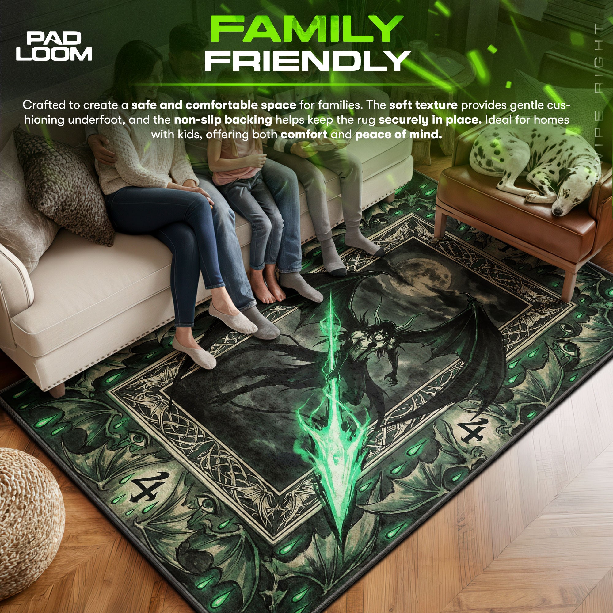 Ulquiorra Segunda Etapa Tarot Rug - Bleach Chair Mat