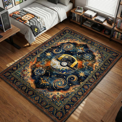 Celestial Ultra Ball Rug - Pokémon Chair Mat