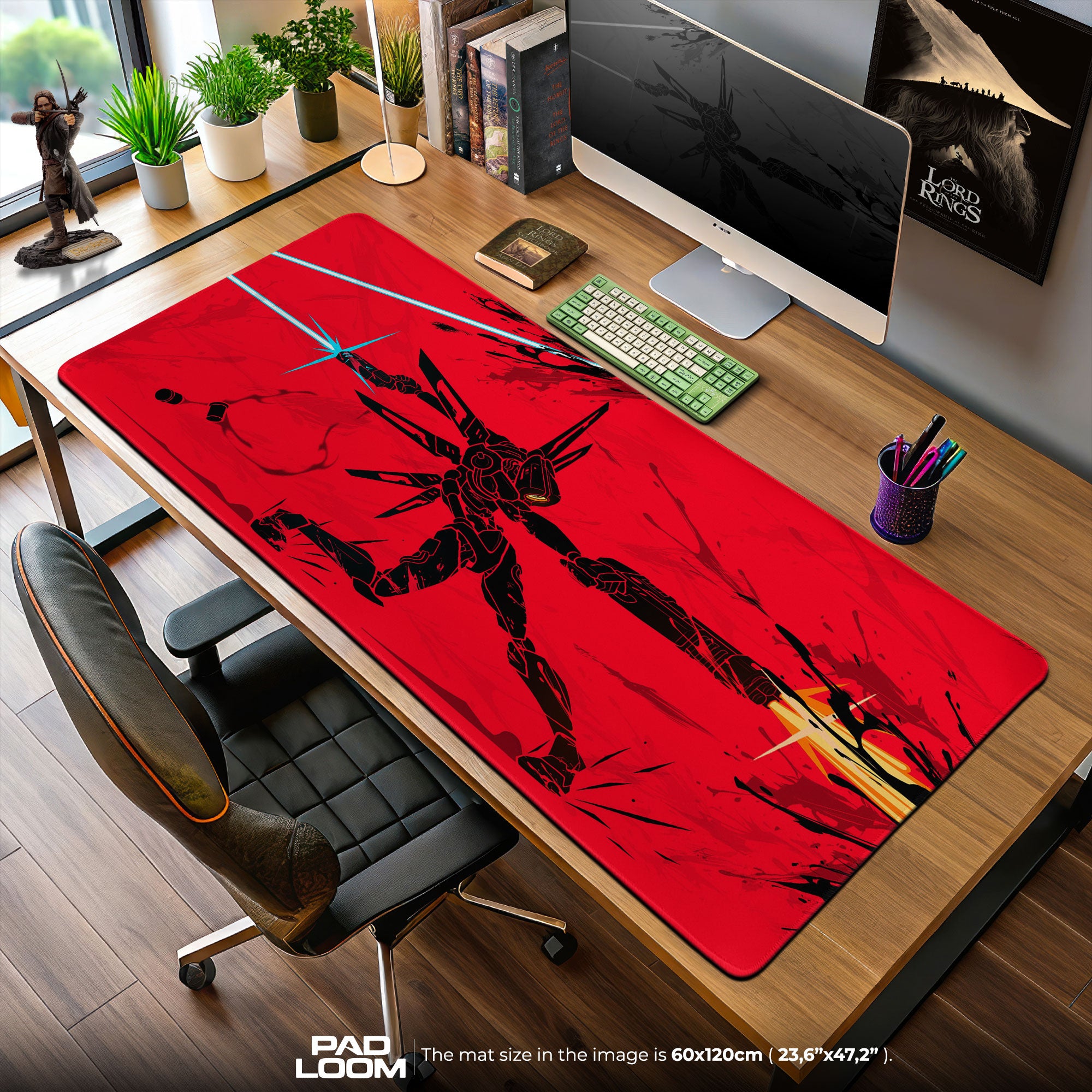 Ultrakill Cyber ​​Demon Mauspad, Gamer Schreibtischmatte