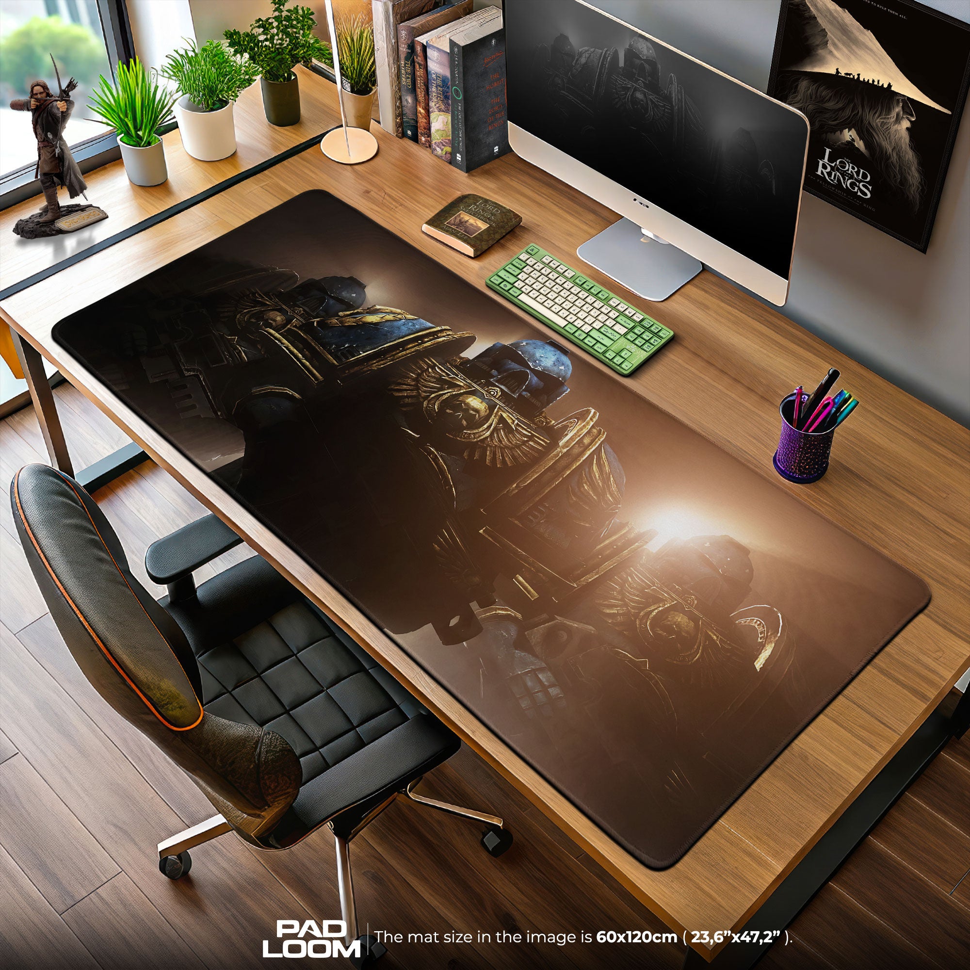 Ultramarines Honor Guard Mouse Pad, Warhammer 40K Gaming Desk Mat