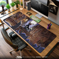Umbreon Alley Mouse Pad, Midnight Evolution Gaming Desk Mat Padloom