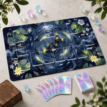 Umbreon Pond Playmat - Pokemon TCG Mat