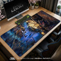Umbreon Rainy Alley Mouse Pad – gaming desk mat by Padloom