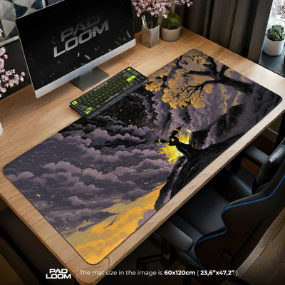 Umbreon Sternenklarer Gipfel Mauspad - Pokémon Schreibtischunterlage