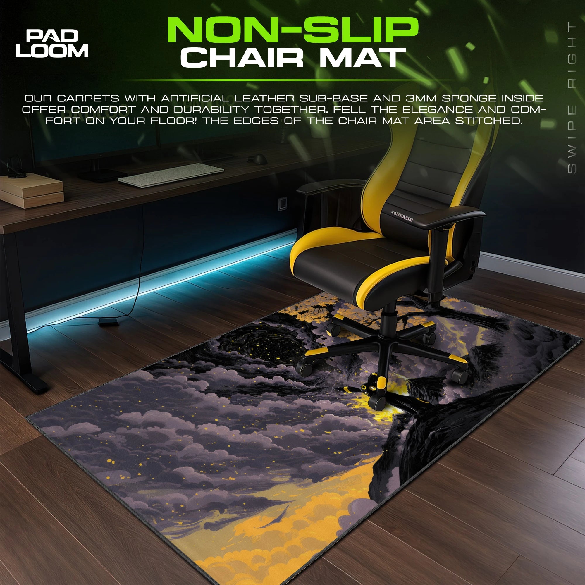 Umbreon Starlit Peak Mouse Pad - Pokémon Desk Mat