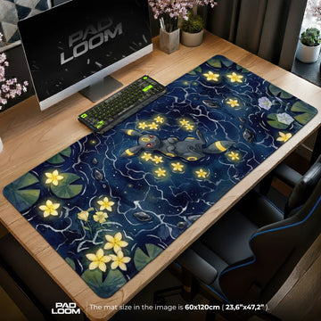 Umbreon Starry Night Pond Mouse Pad - Pokemon Mat