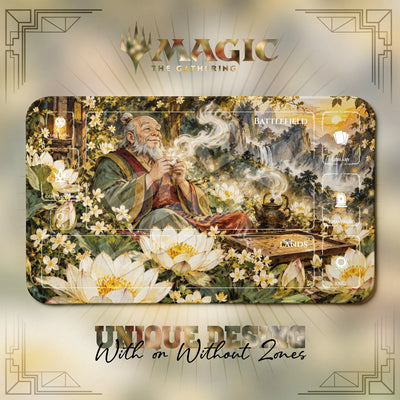 Uncle Iroh Pai Sho Avatar Playmat - MTG Magic Mat