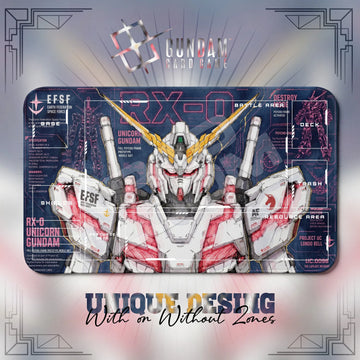 Unicorn RX-0 Playmat - Gundam TCG Card Game Mat