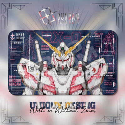 Unicorn RX-0 Playmat - Gundam TCG Card Game Mat