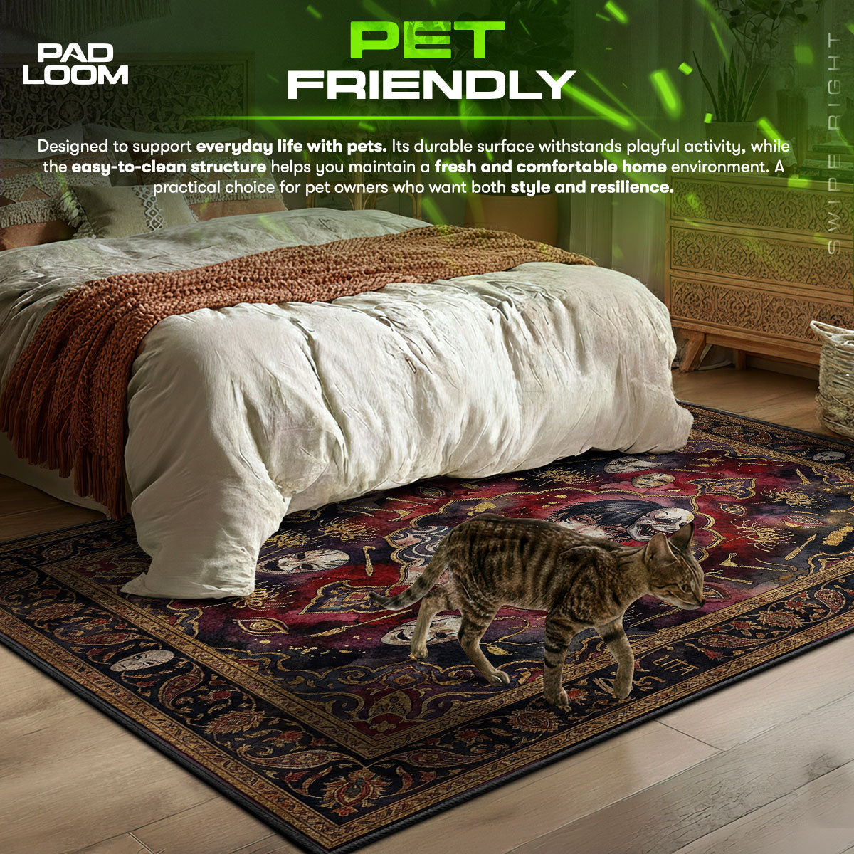 Uta Mask Maker Rug - Tokyo Ghoul Chair Mat