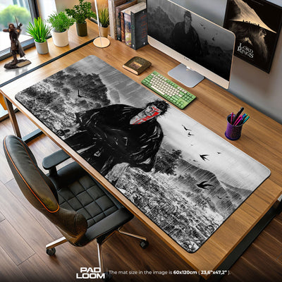 Vagabond Blood Rain Mouse Pad, Anime Desk Mat