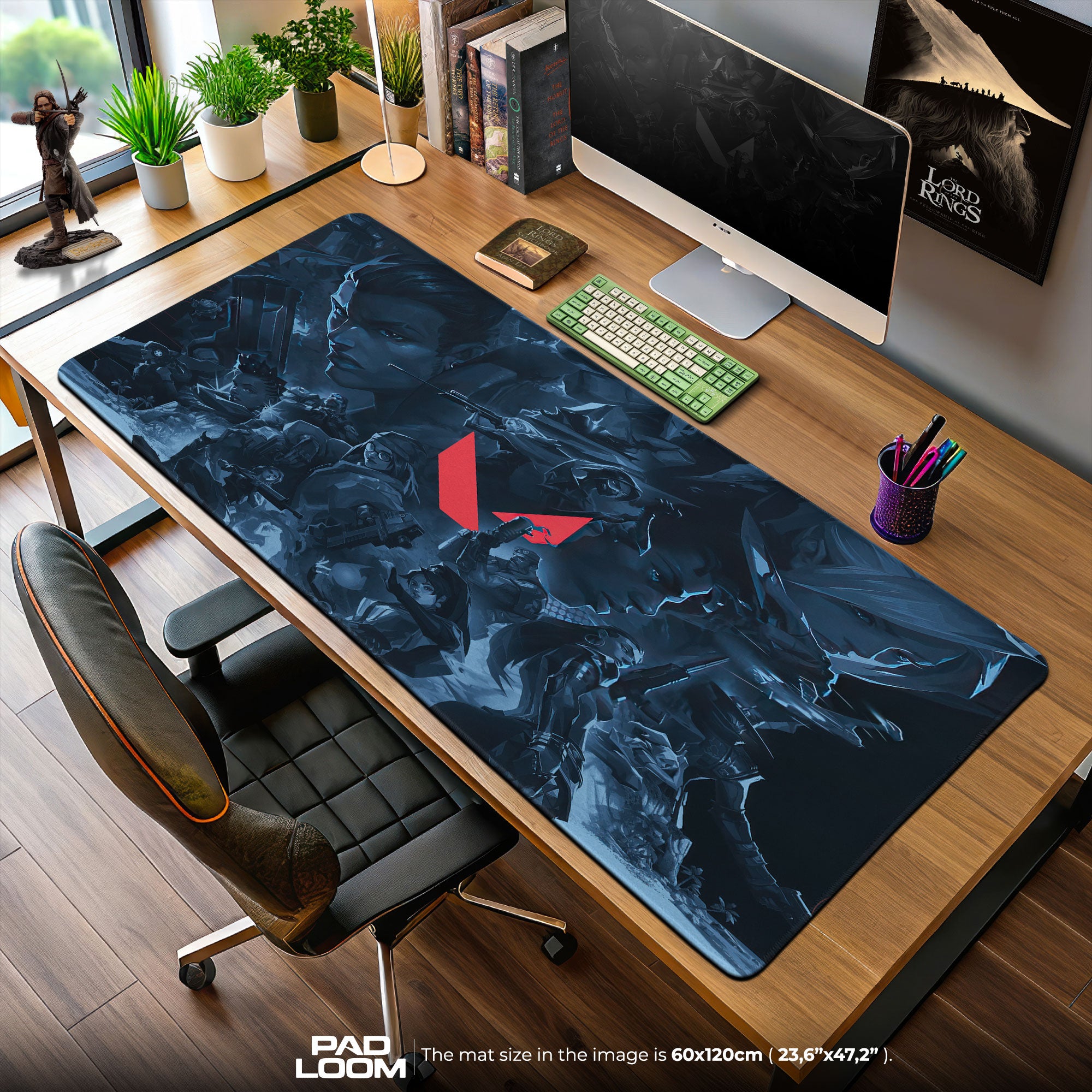 Valorant Agent Roster Mouse Pad, Tactical FPS Gaming Desk Mat