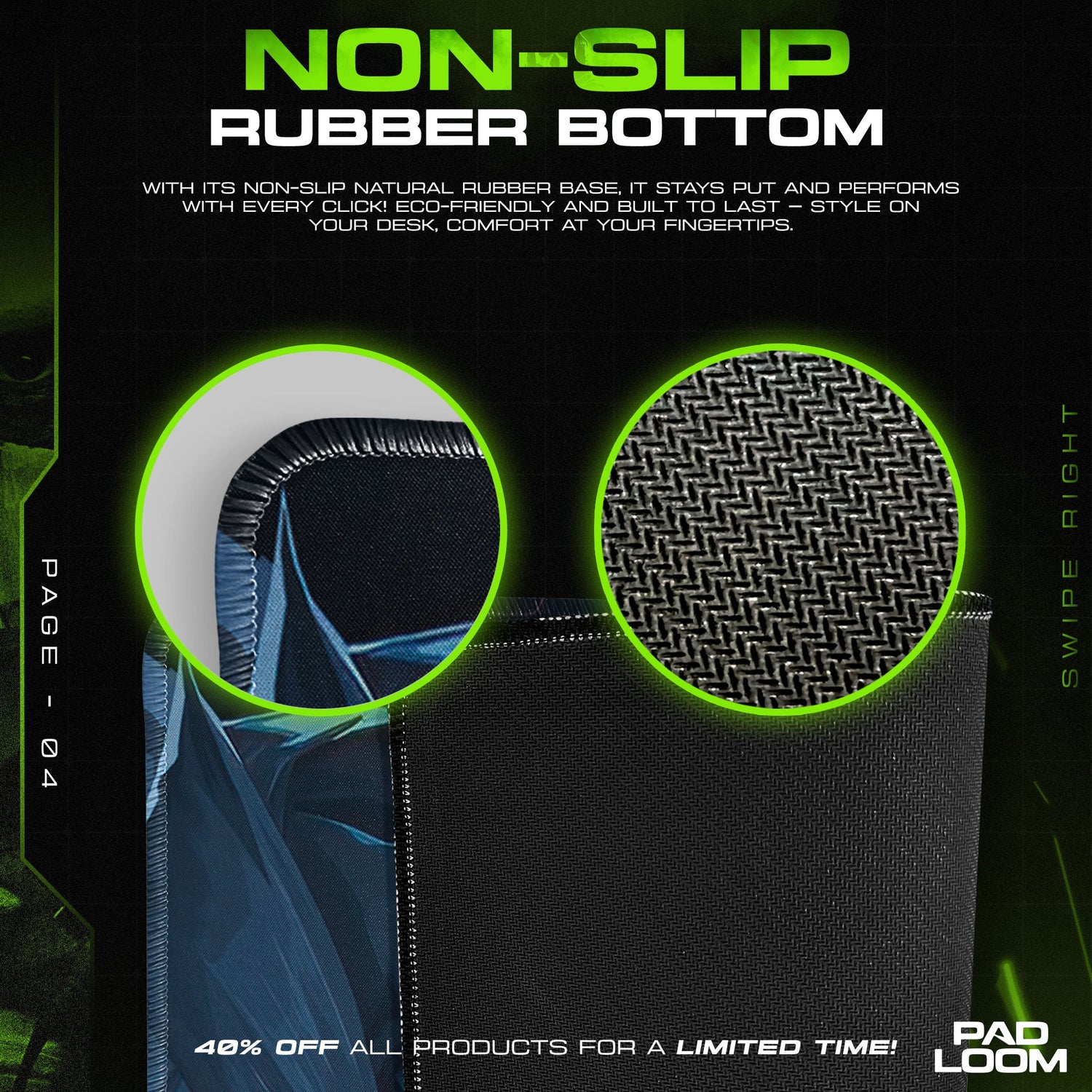 Valorant Agent Roster Mouse Pad, Tactical FPS Gaming Desk Mat Padloom