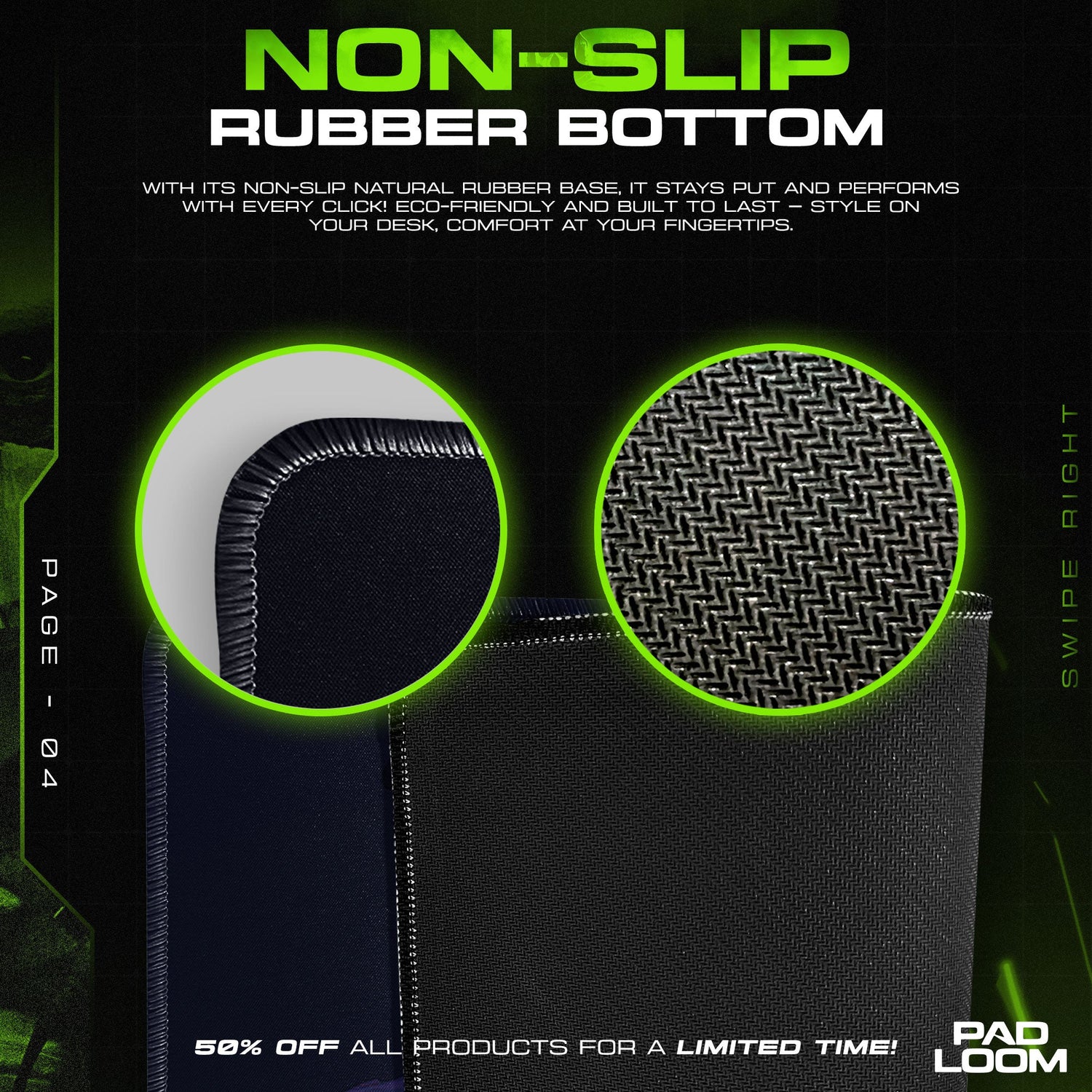 Valorant Clove Butterfly Mouse Pad, MOBA Gamer Desk Mat Padloom