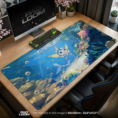 Vaporeon Korallenriff Mauspad - Pokémon Schreibtischunterlage