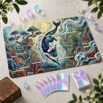 Vaporeon Reef Playmat - Pokemon TCG Mat