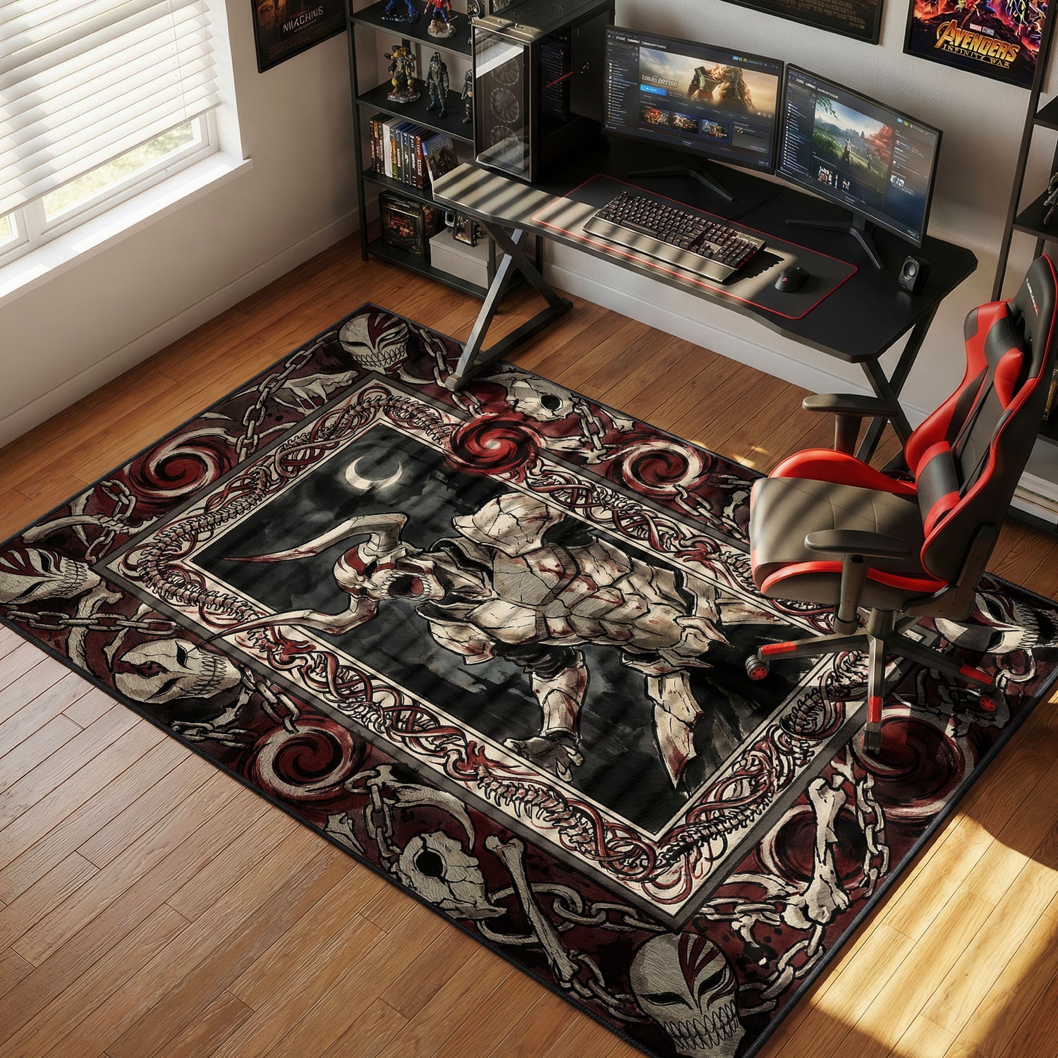 Vasto Lorde Ichigo Gotischer Teppich - Bleach Stuhlmatte