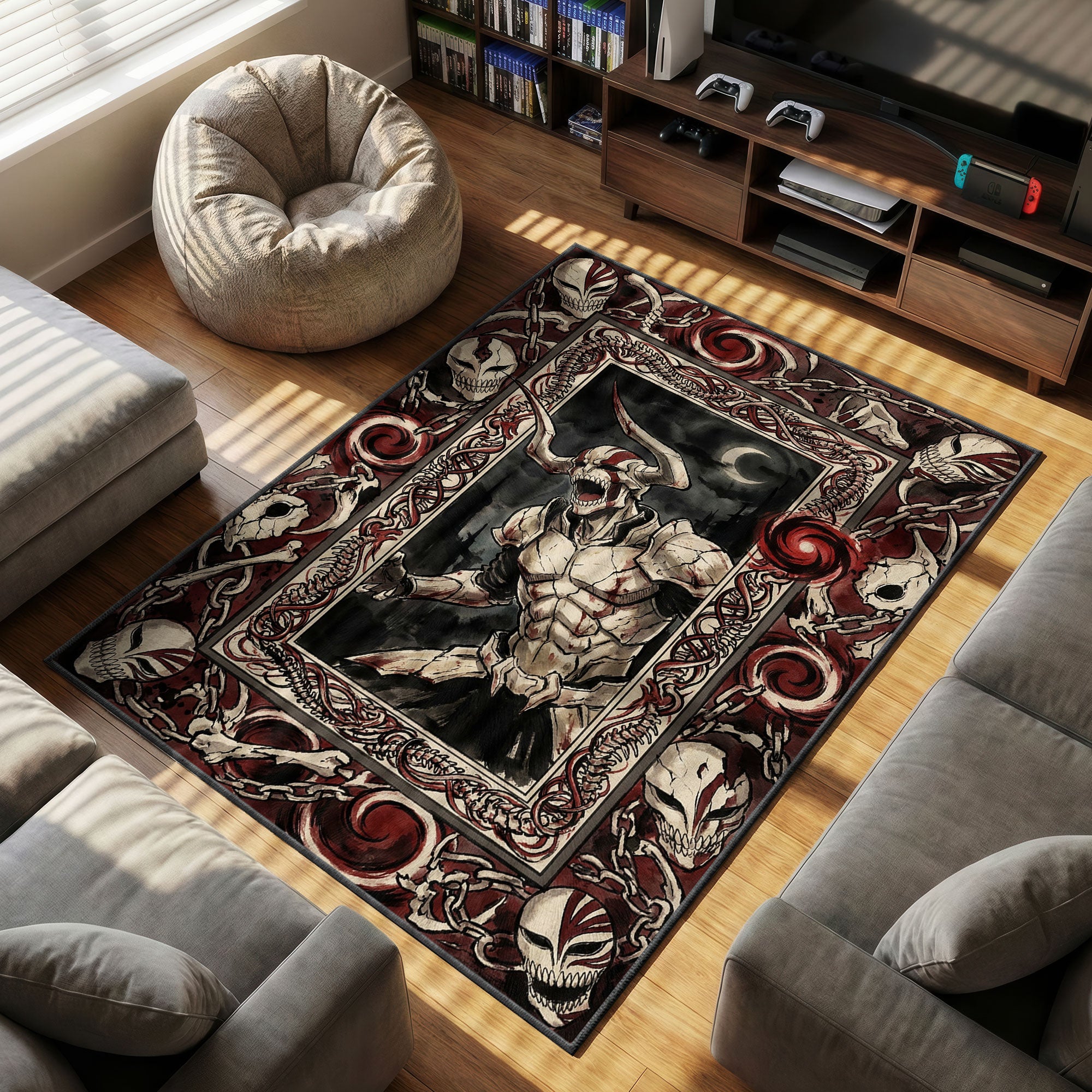 Vasto Lorde Ichigo Gotischer Teppich - Bleach Stuhlmatte