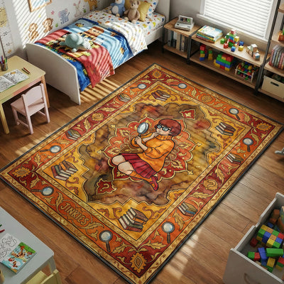 Velma Jinkies Rug — Scooby-Doo Cartoon Area Rug