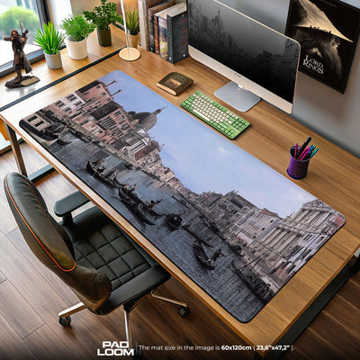 Venice Grand Canal Mouse Pad, Classical Art Gaming Desk Mat