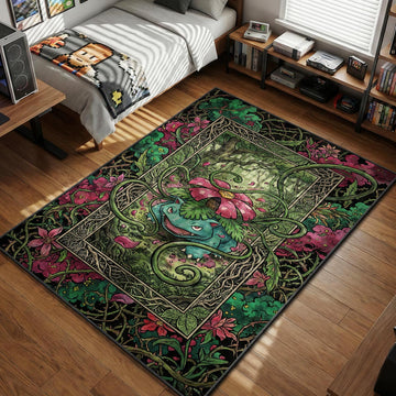 Venusaur Botanical Forest Rug - Pokémon Chair Mat