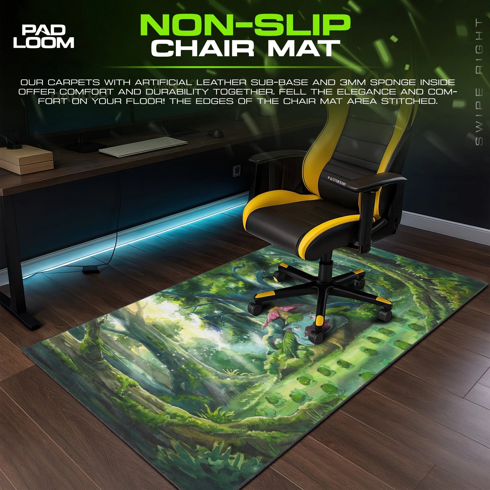 Venusaur Forest Throne Mouse Pad - Pokemon Desk Mat
