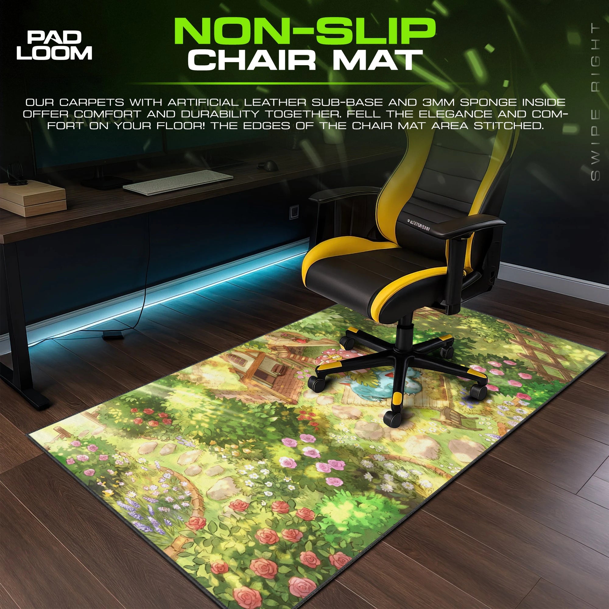Venusaur Garden Nap Mouse Pad - Pokemon Desk Mat
