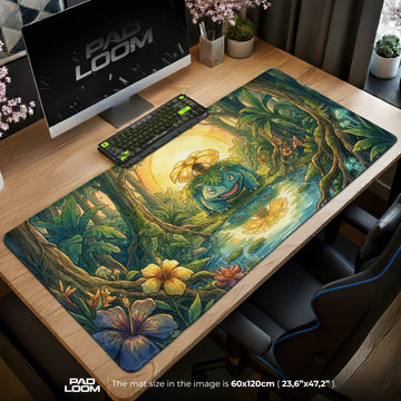 Venusaur Golden Pond Mouse Pad - Pokemon Desk Mat