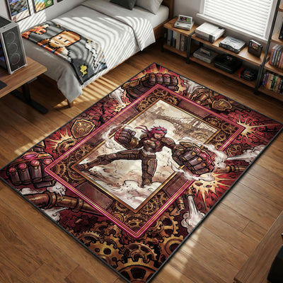 Vi Hextech Smash Rug - League of Legends Chair Mat