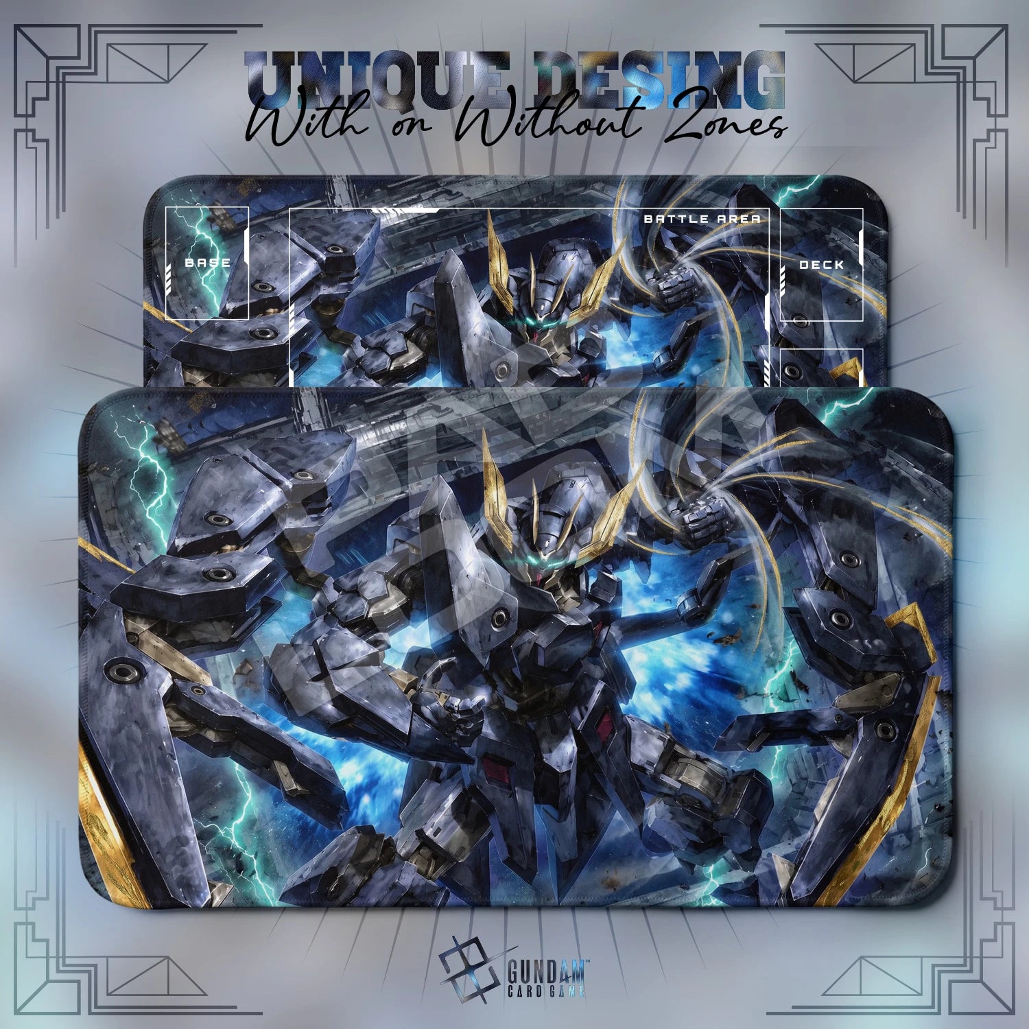 Vidar Ghost Playmat - Gundam TCG Card Game Mat
