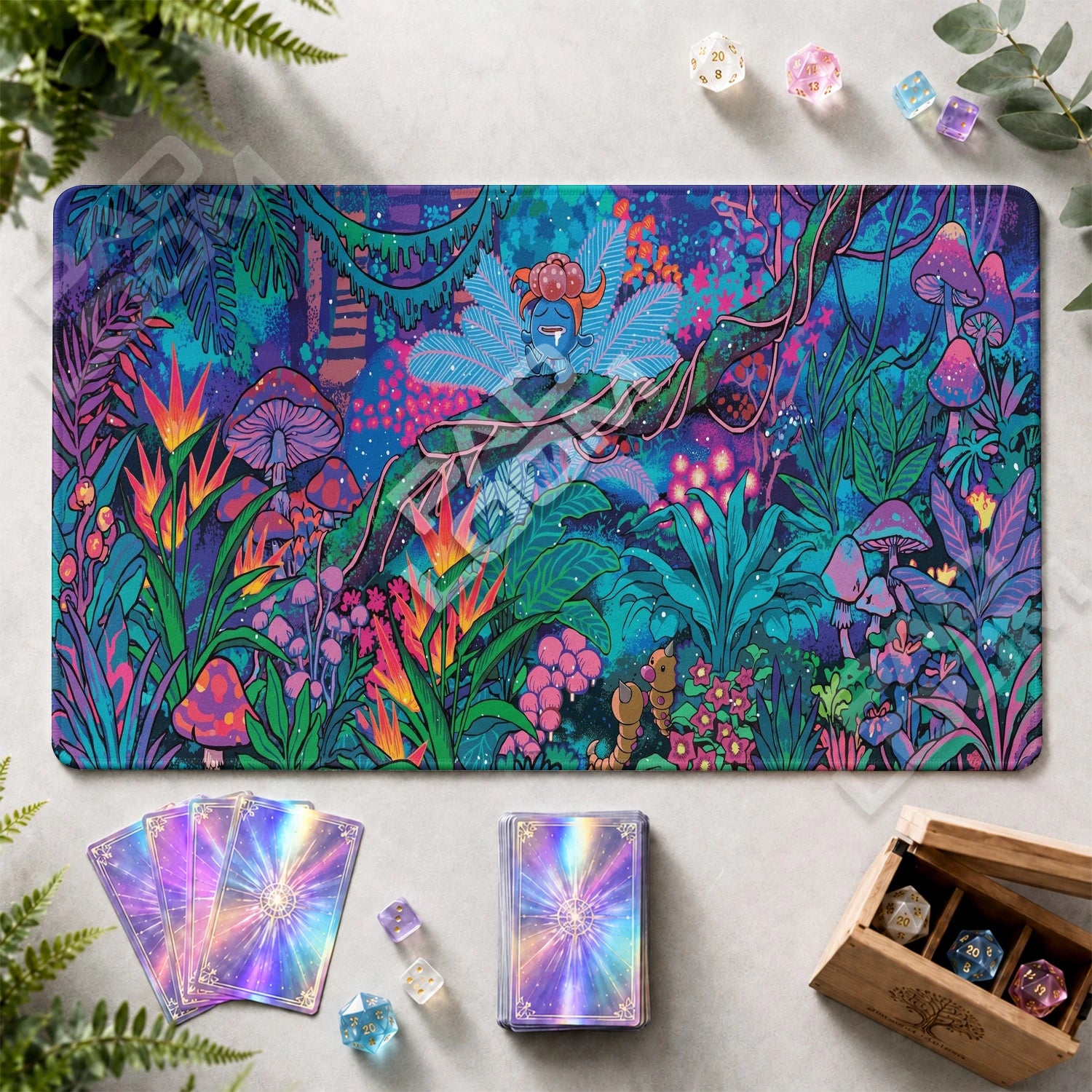 Vileplume Jungle Playmat - Pokemon TCG Mat - view 2