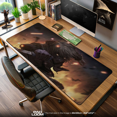 Vinland Saga – Thorfinn Strike Mouse Pad, Anime Gamer Desk Mat